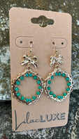 Green Bead Bows