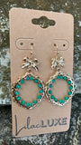 Green Bead Bows