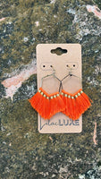 Orange Tassels