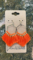 Orange Tassels