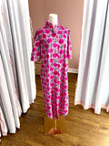 Nina Ruffle Collar Maxi Dress Frolicking Daisies