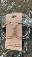 Delcy Double Hoops