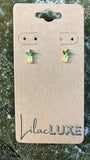 Pineapple Gem Studs