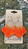 Orange Tassels