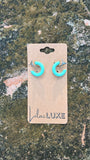 Mint Small Hoops