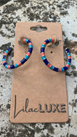 Rainbow Fish Hoops