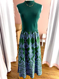 Lunch at the Library Printed Sweater Dress