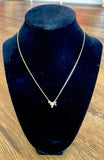 Twice the Faith Gold Necklace
