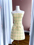 Yellow Tweed Clueless Dress