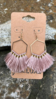 Blush Tassels