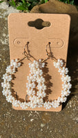 White Floral Loops