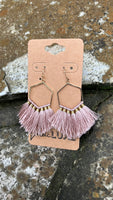 Blush Tassels