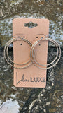 Delcy Double Hoops