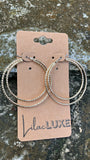 Delcy Double Hoops