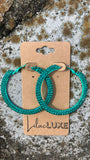 Green Goddess Hoops