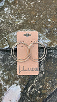 Delcy Double Hoops
