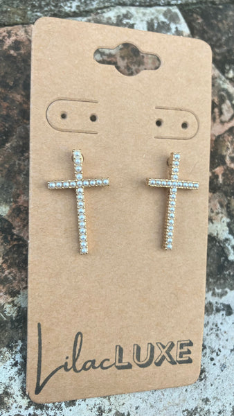 Pearl Drop Crosses