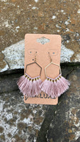Blush Tassels