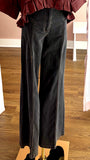 Tosha High Waisted Wide Leg Trouser Black