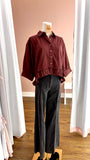 Tosha High Waisted Wide Leg Trouser Black
