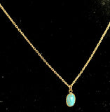 Lagoon Mini Gem Necklace
