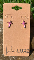 Pink Gem Cross