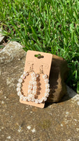 White Floral Loops