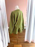 Olive & Yellow Terry Drawstring Shorts Lydia Set
