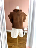 Cream Side Cinch Shorts