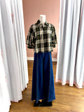 Tosha High Waisted Wide Leg Trouser Dark Denim