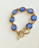 Celeste Blue Chain Bracelet