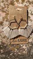 Cream Tassels